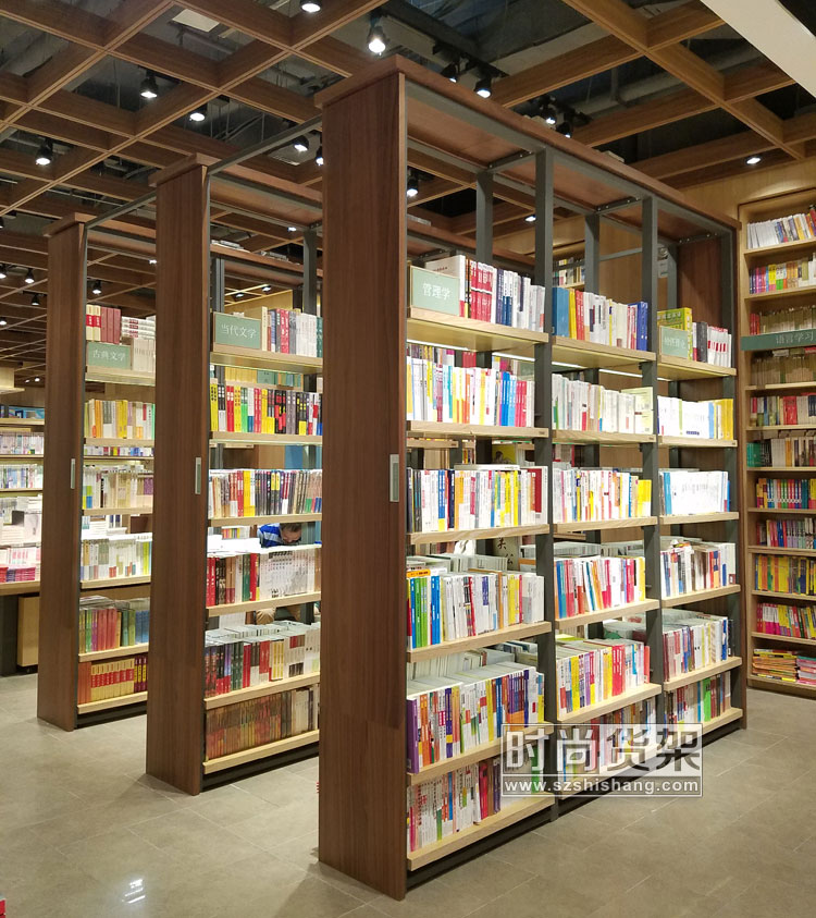 書店貨架_中島貨架