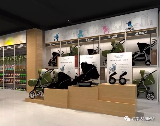 母嬰店貨架_展示架