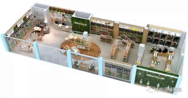 母嬰店設計場景圖