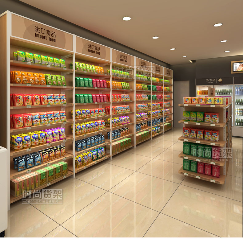 便利店陳列設計場景圖