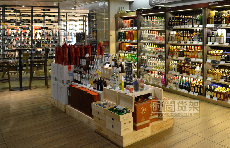 超市貨架_酒水促銷臺(tái)